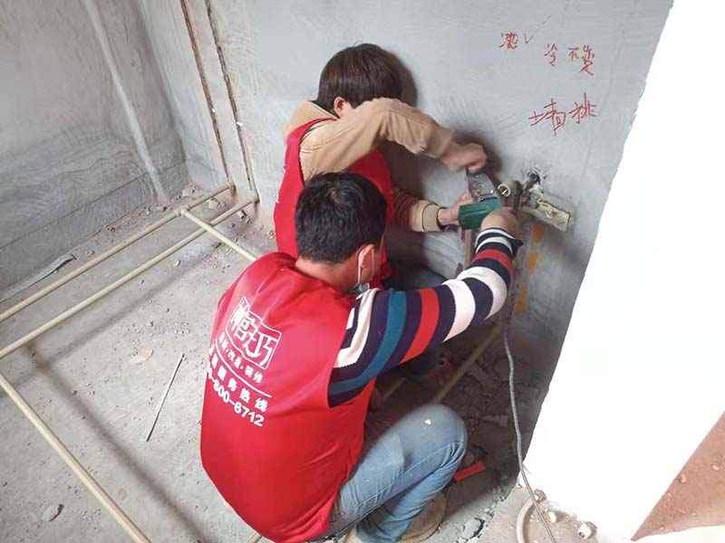 103㎡局部翻新 杭州亲亲家园二期厨卫装修 水电安装全包施工