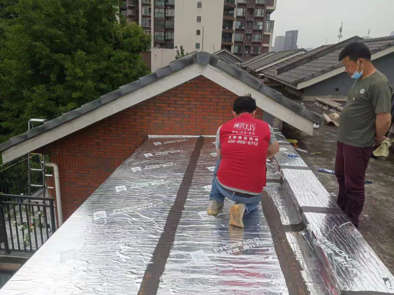 屋顶翻新施工 南京艾菲国际小区 楼顶露台装修改造 包工包料服